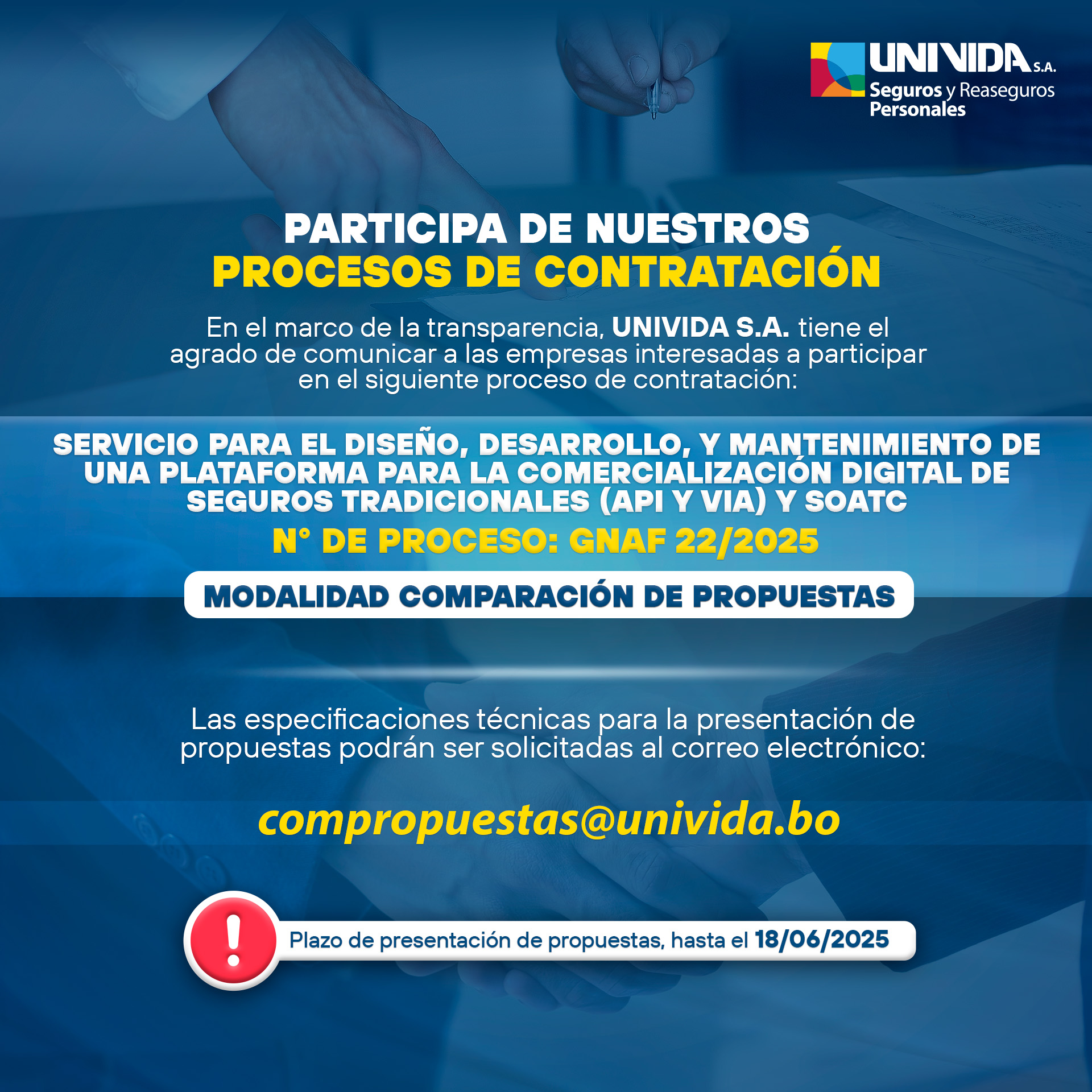Proceso de contratación 2025