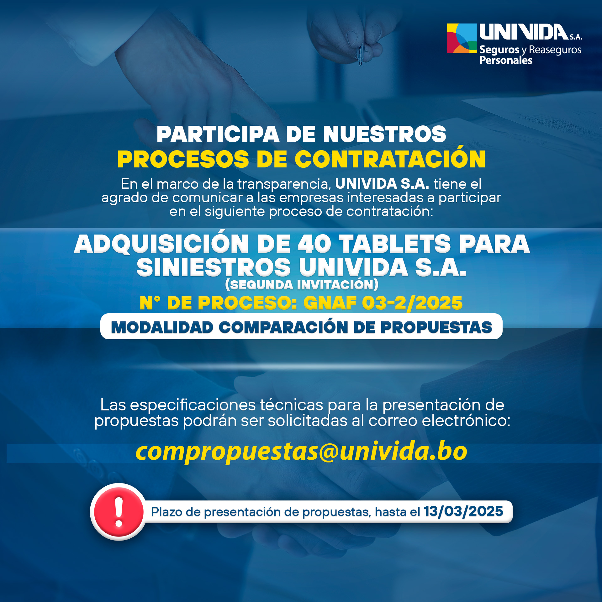 Proceso de contratación 2025