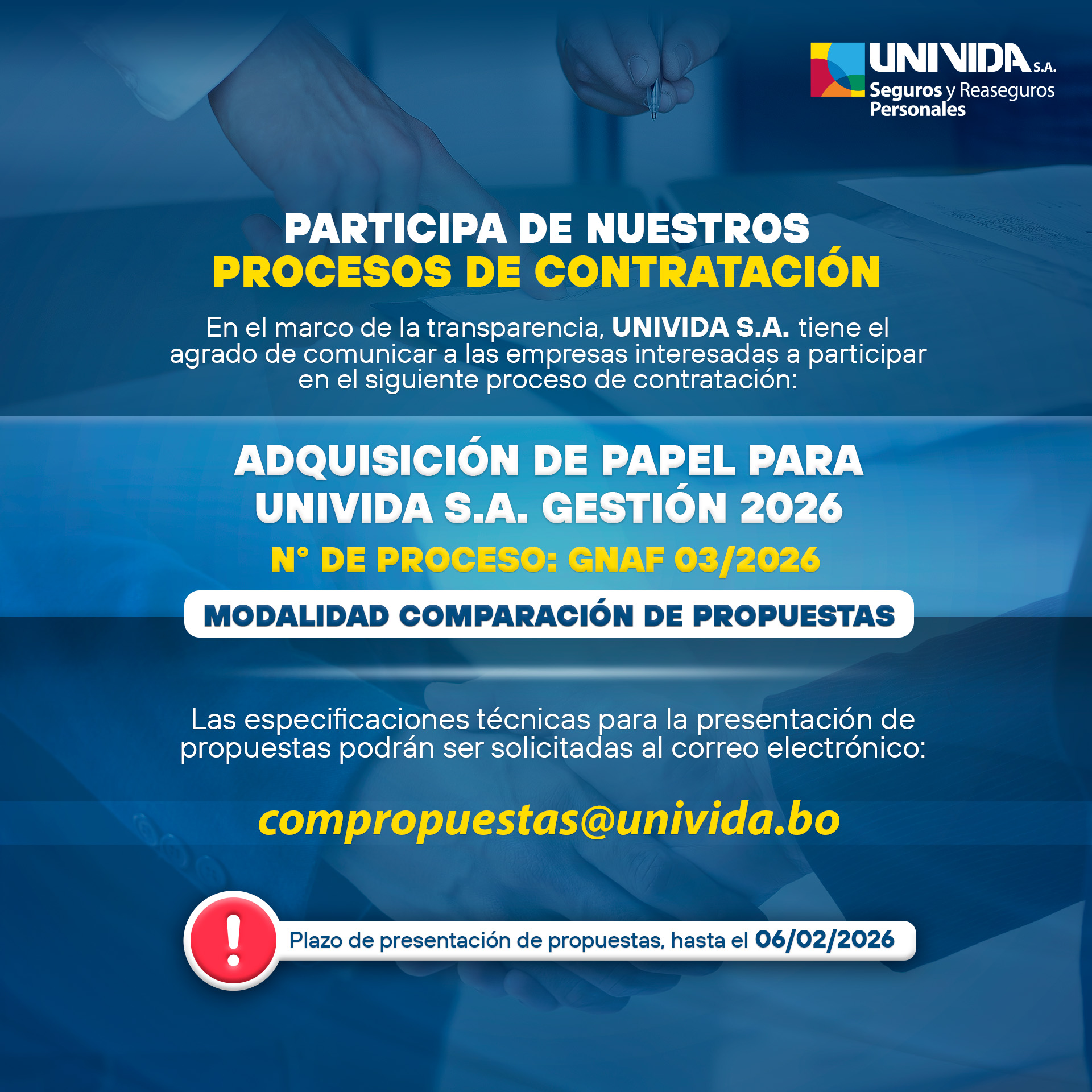 Proceso de contratación 