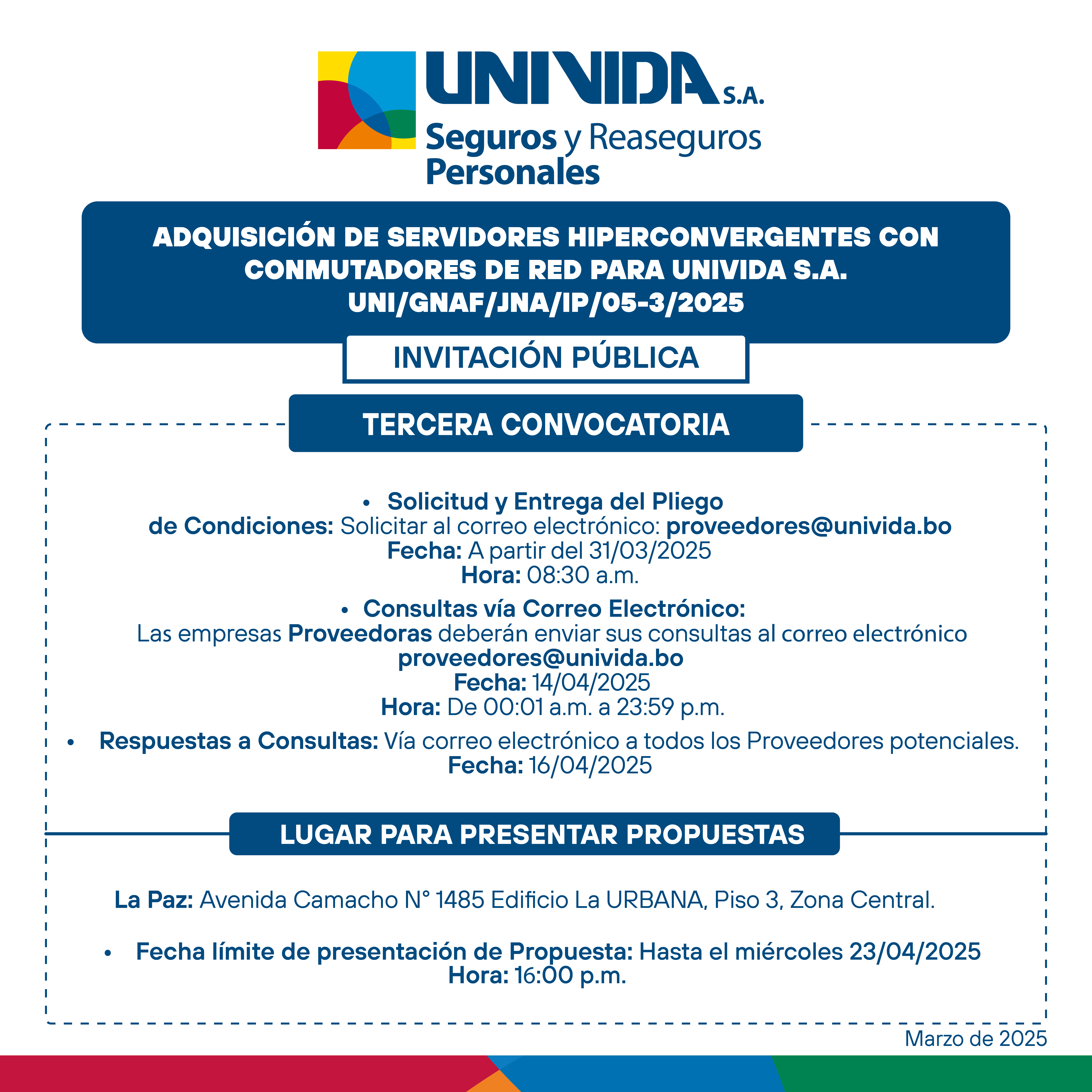 Proceso de contratación 2025