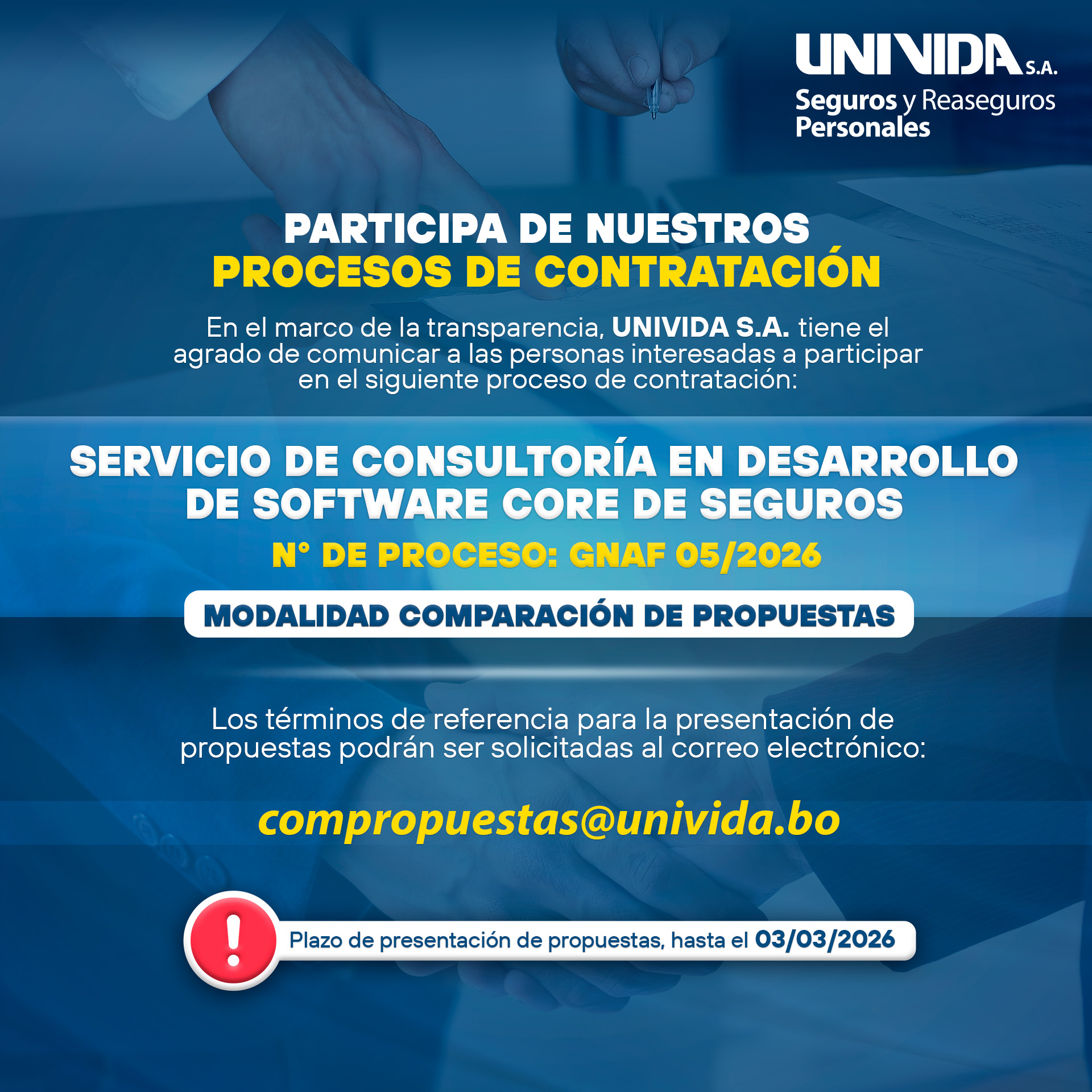 Proceso de contratación 