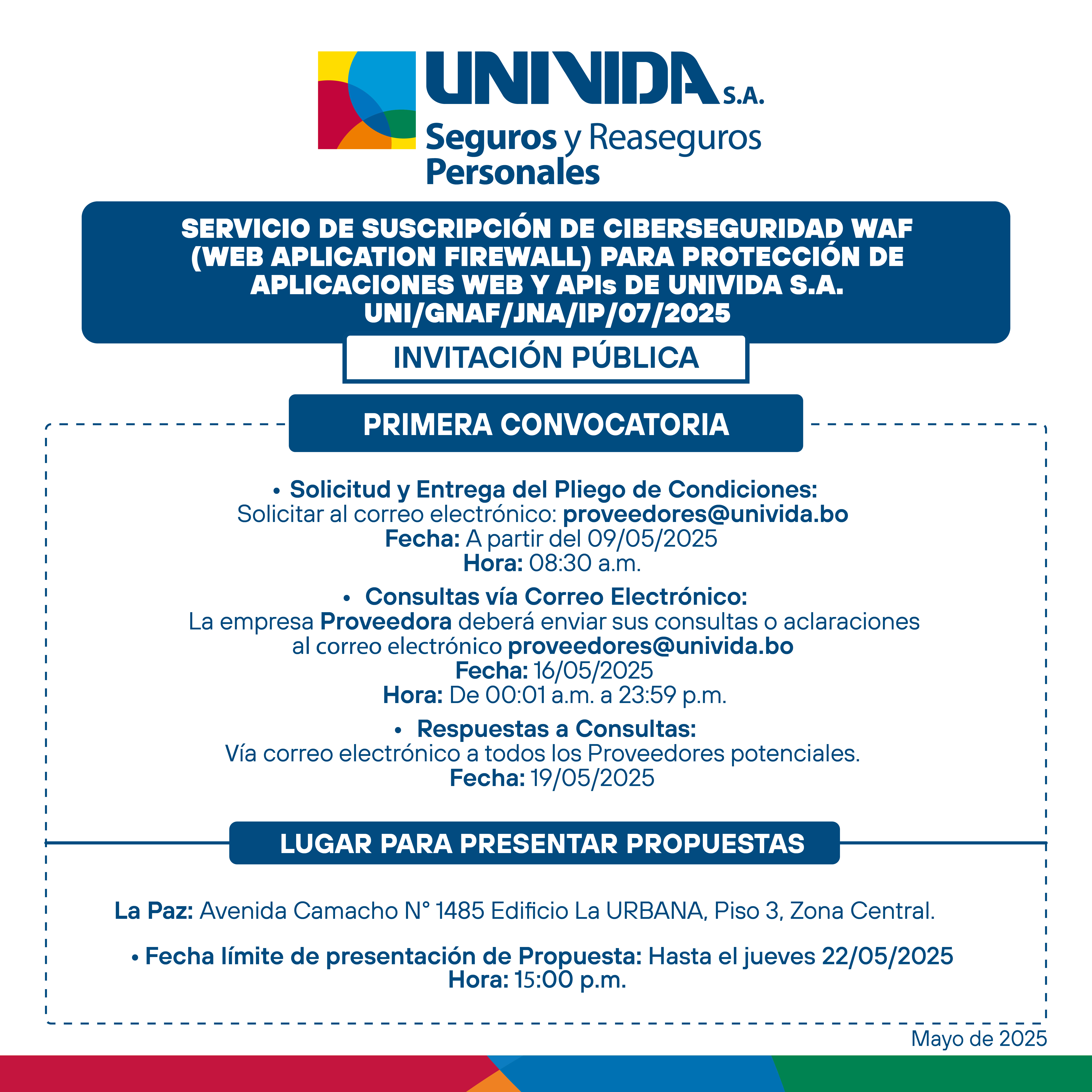 Proceso de contratación 2025