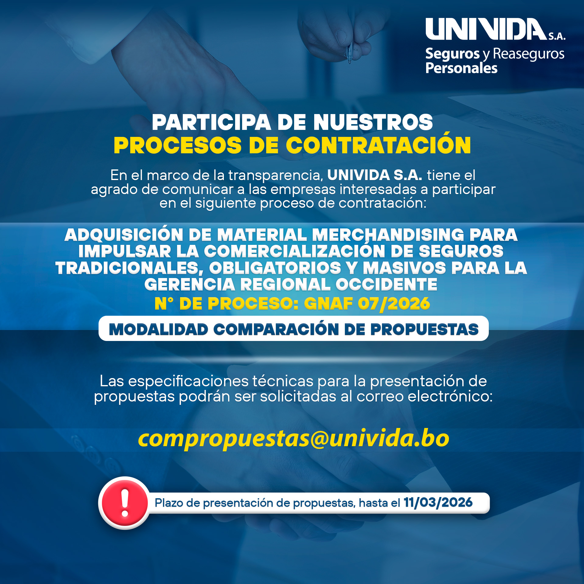 Proceso de contratación 