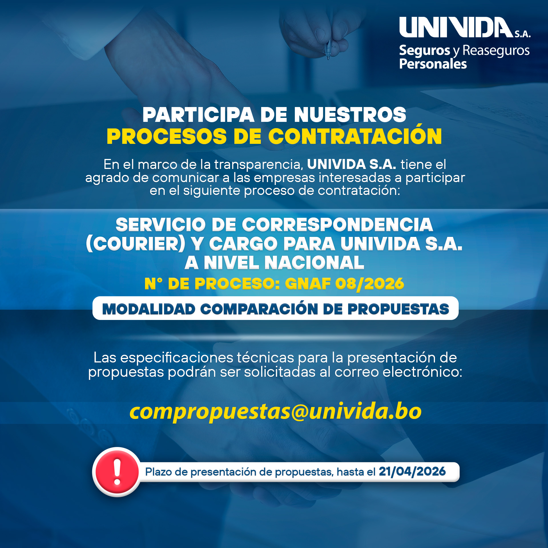 Proceso de contratación 