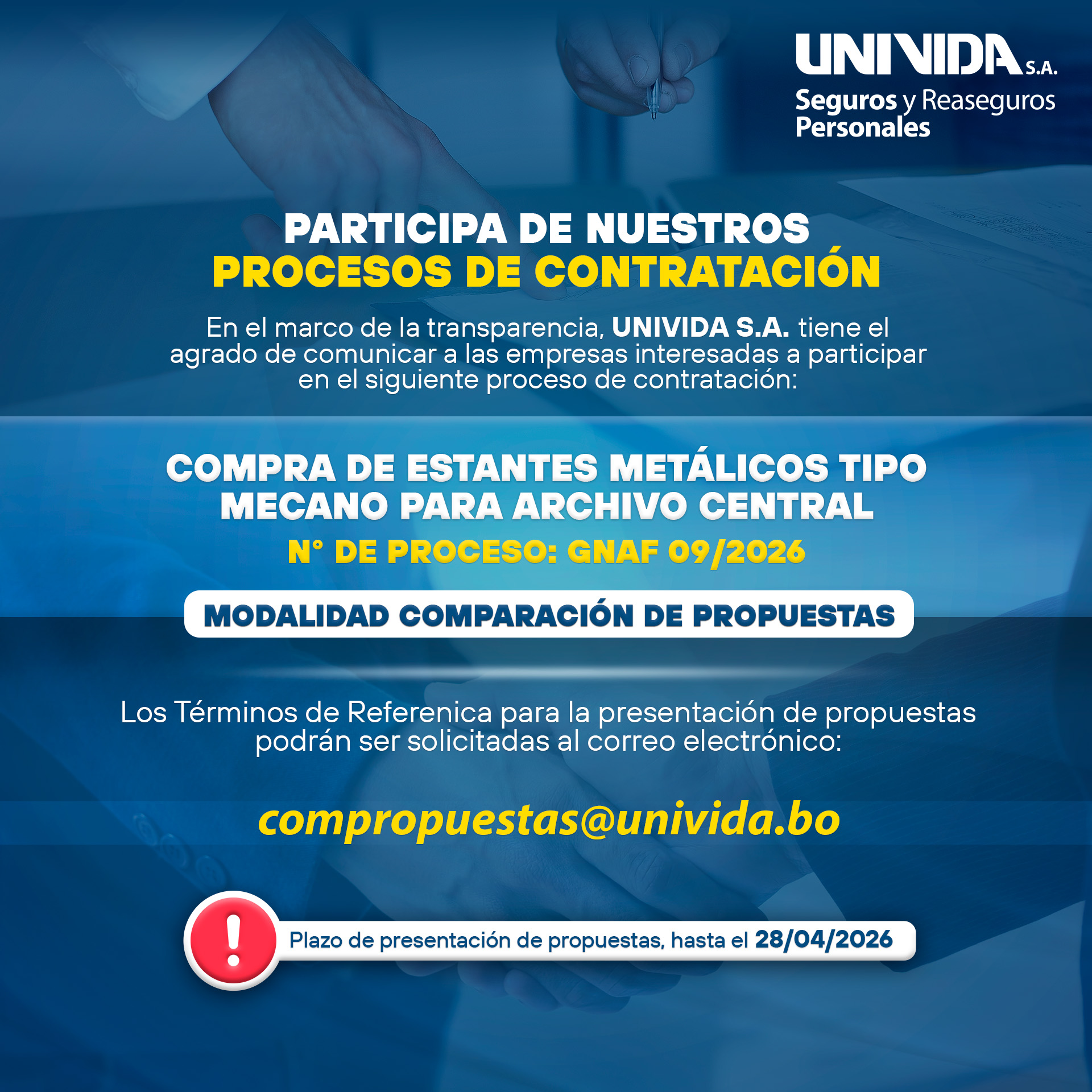 Proceso de contratación 