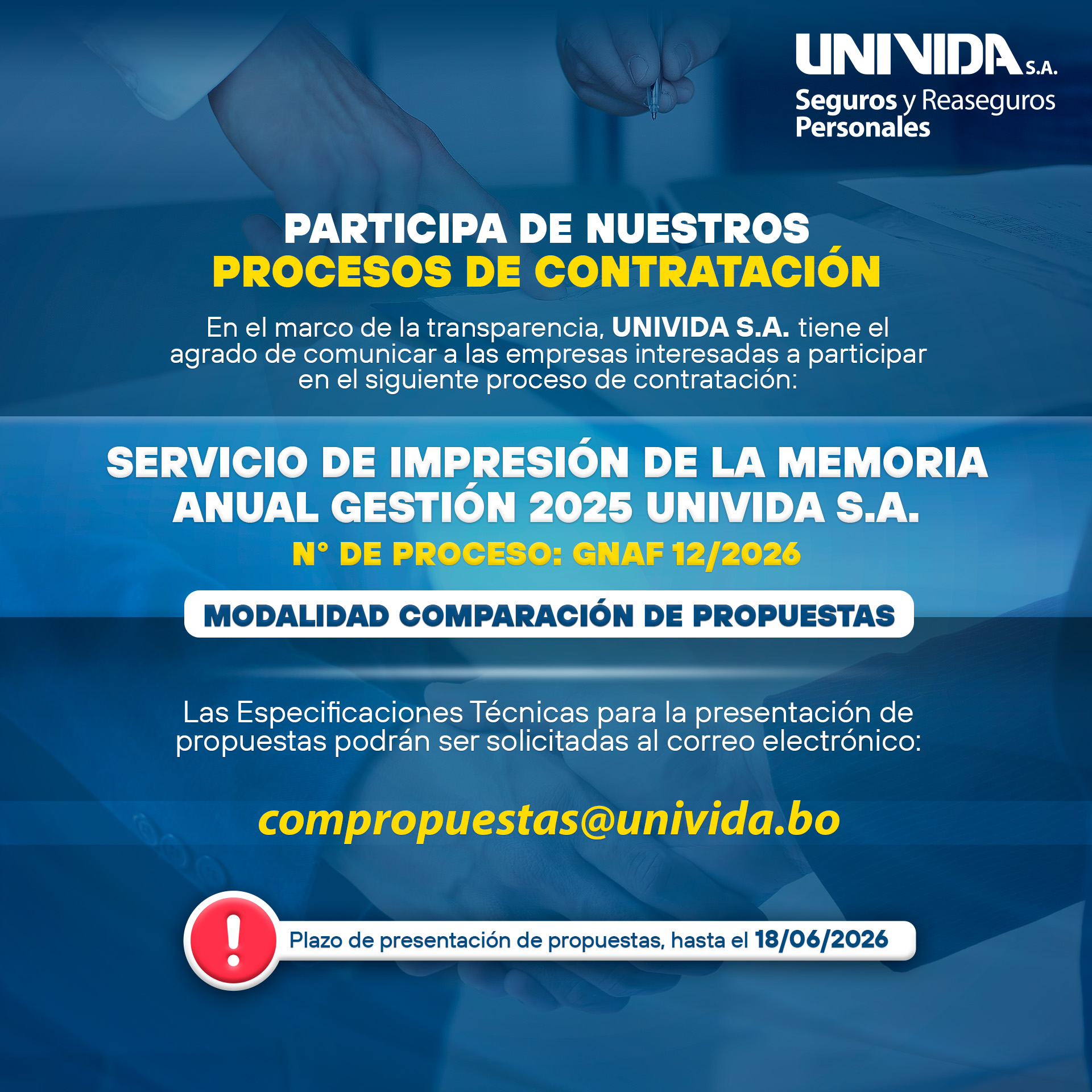 Proceso de contratación 