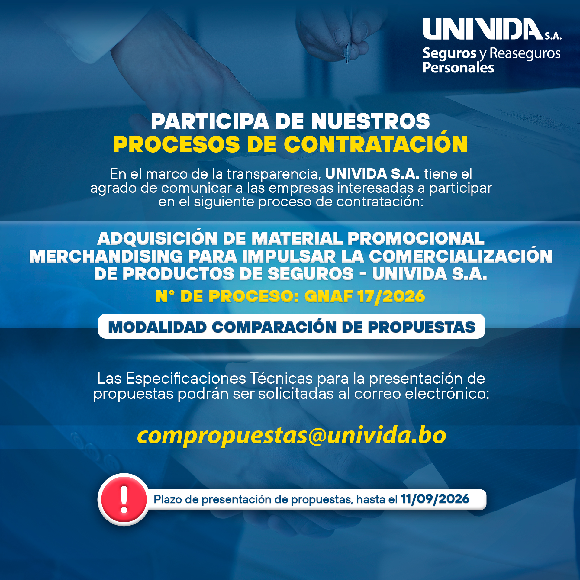 Proceso de contratación 