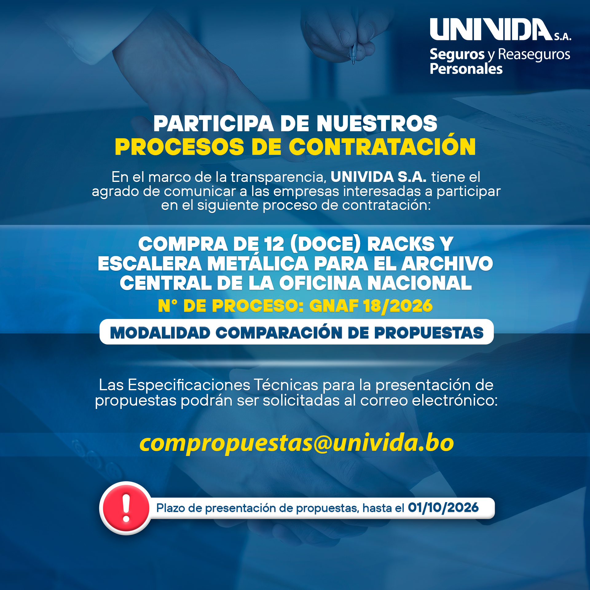 Proceso de contratación 