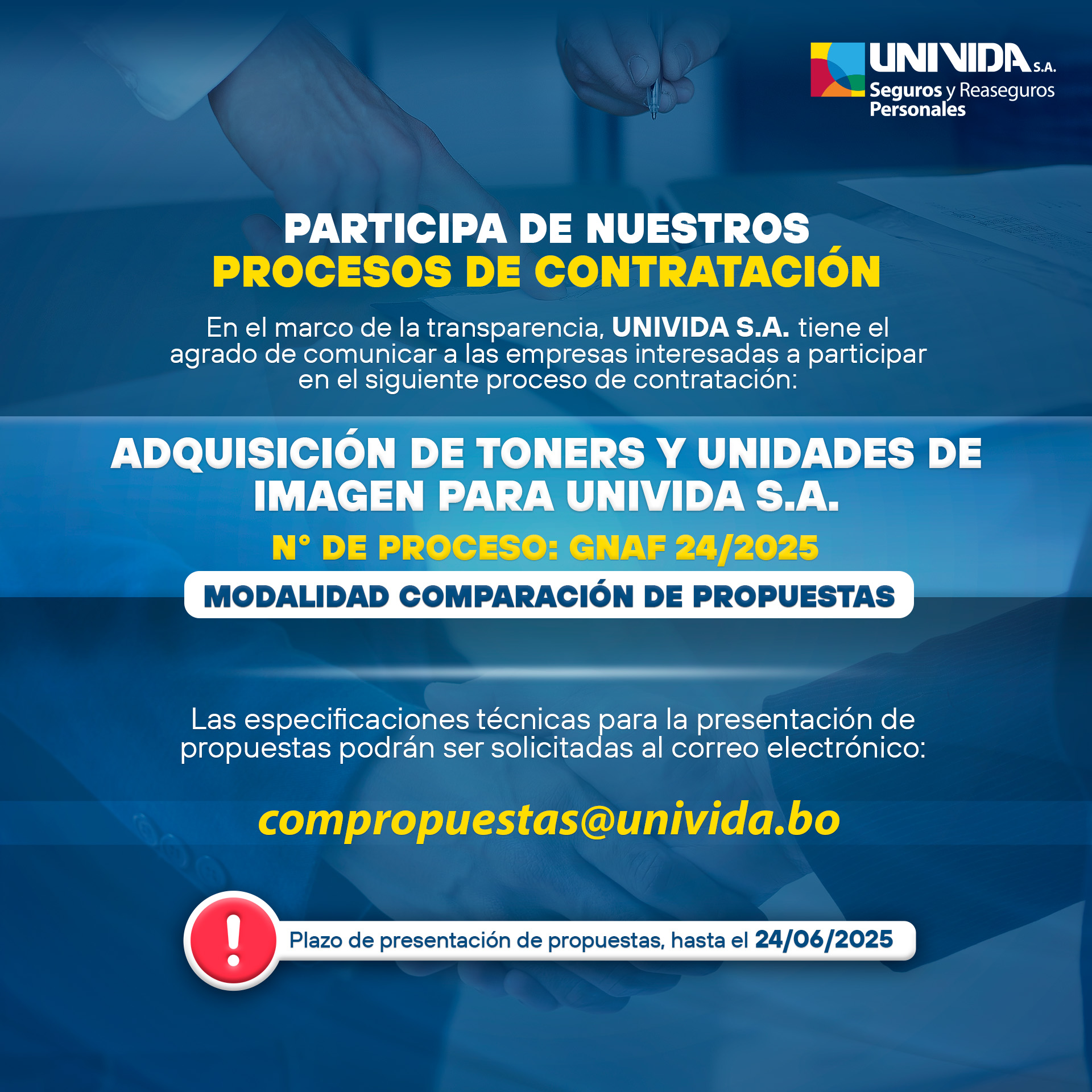 Proceso de contratación 2025