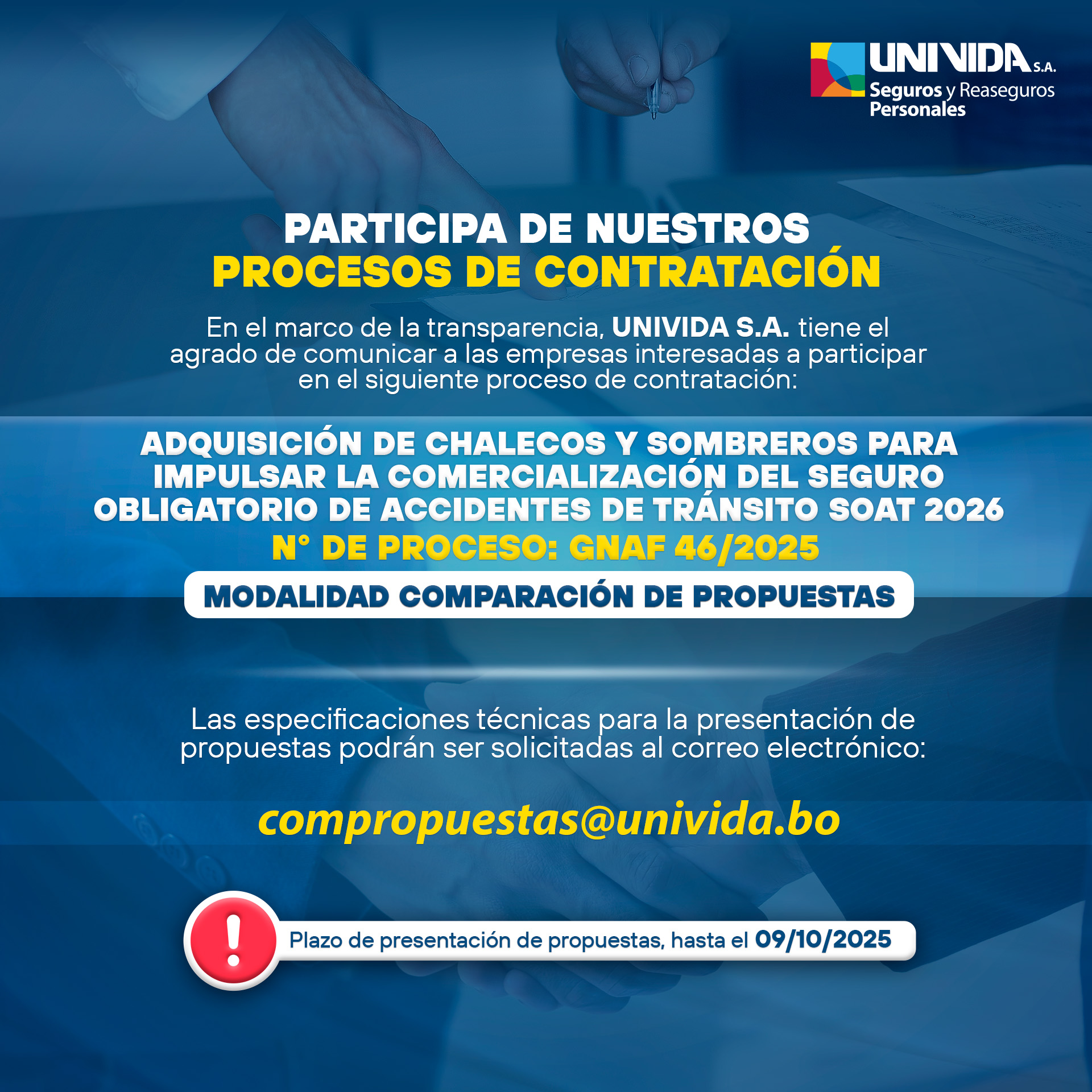 Proceso de contratación 2025