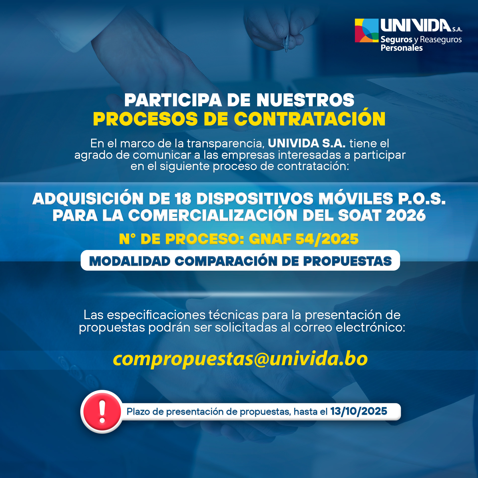 Proceso de contratación 2025