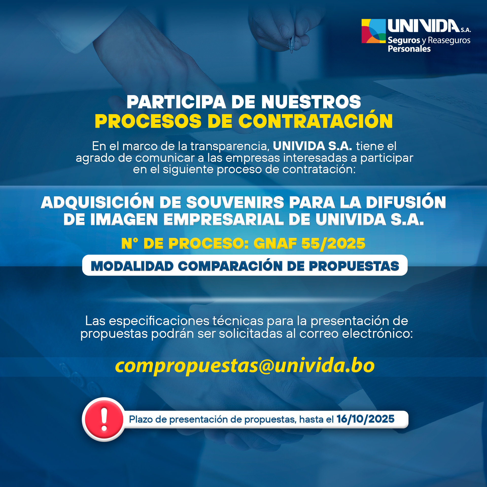 Proceso de contratación 2025