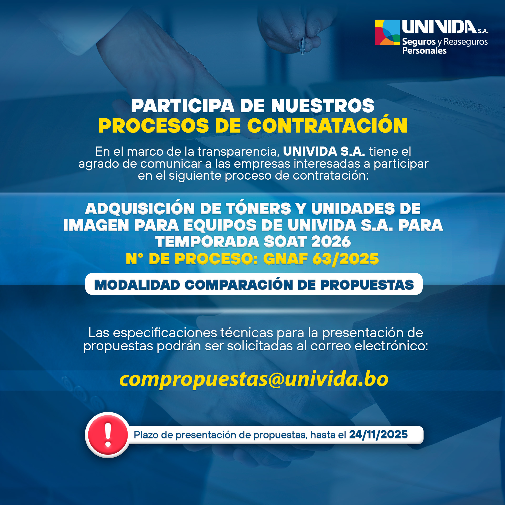 Proceso de contratación 2025