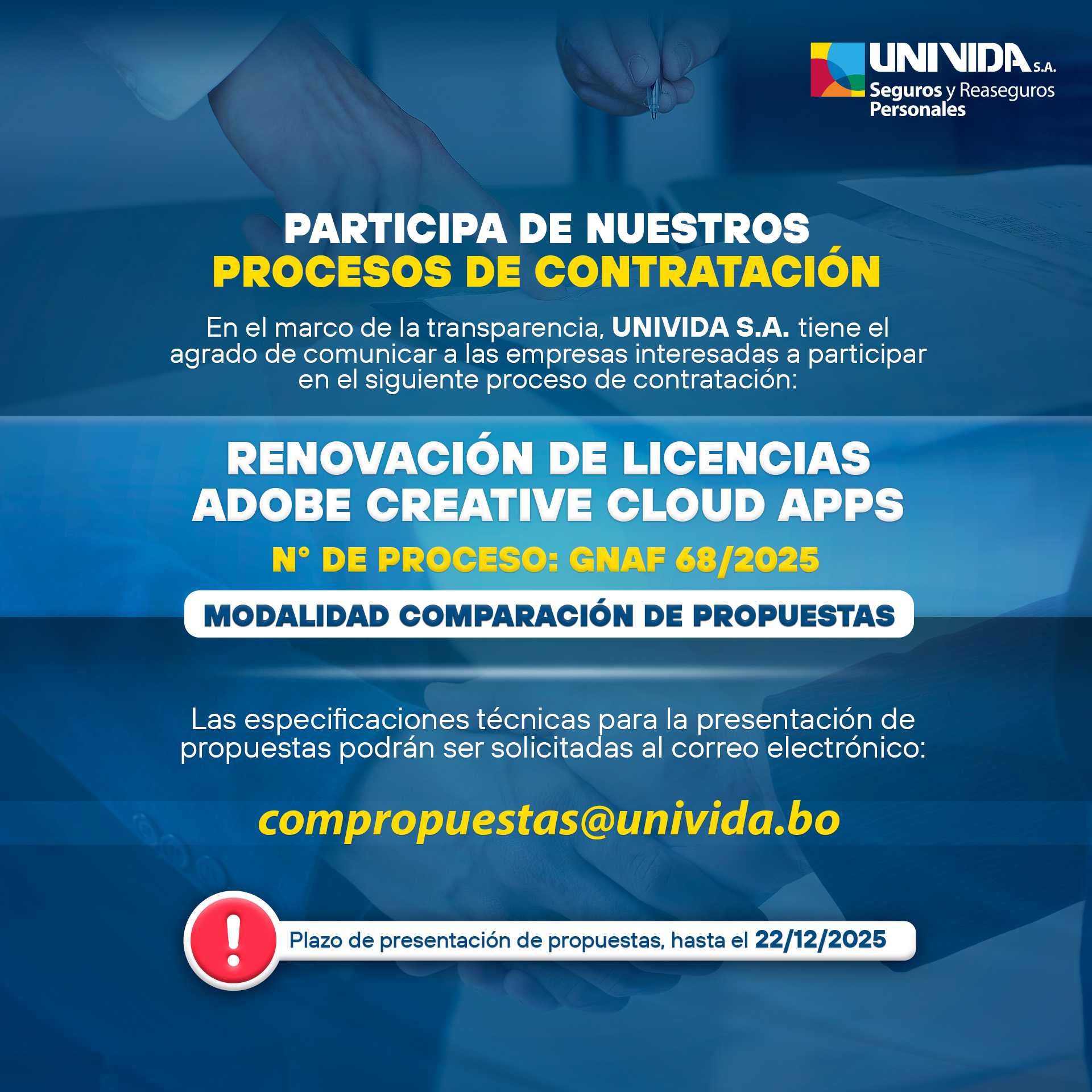 Proceso de contratación 2025